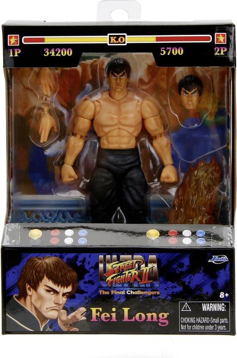 Produktbild Jada Street Fighter II Fei-Long 6" Figure