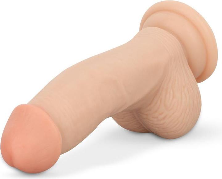 Image du produit Easytoys Godemiché avec testicules 12 cm - Beige