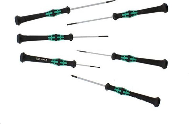 Produktbild Wera Kraftform Micro 12 Universal 1 (Phillipps-Kreuzschlitz (PH), Torx (TX), Innensechskant, Schlitzschrauben)