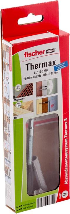 Produktbild Fischer TherMax 8/100 M6 (2 Stk.)