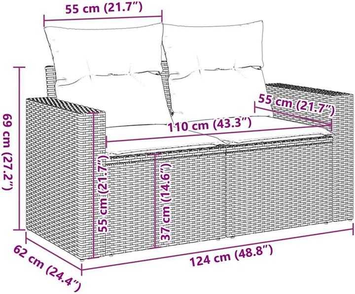 Produktbild vidaXL Eden