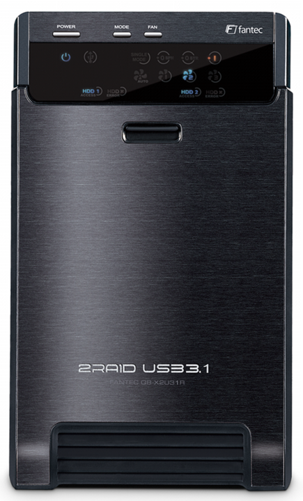 Actual product image Fantec QB-X2U31z 2 x 3.5 SATA Raid HDD USB 3.1 (3.5")