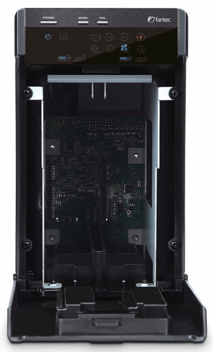Actual product image Fantec QB-X2U31z 2 x 3.5 SATA Raid HDD USB 3.1 (3.5")