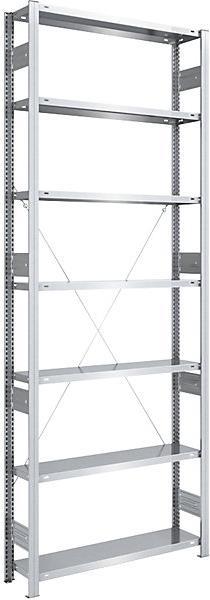 Image du produit eurokraft pro Rayonnage emboîtable pour charges lourdes, galvanisé