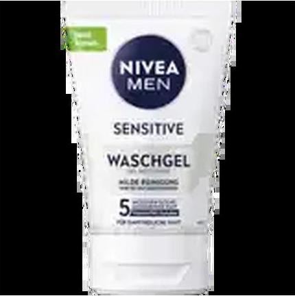 Produktbild NIVEA MEN Sensitive Mildes Waschgel (Reinigungsmilch, 100 ml)