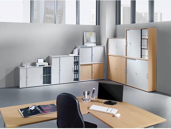 Produktbild Hammerbacher FINO - Schiebetürenschrank (120 x 40 x 110 cm)