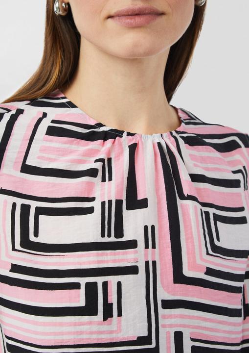 Immagine prodotto Comma Bluse Ärmellose Bluse mit Tunnelzug am Saum (36)