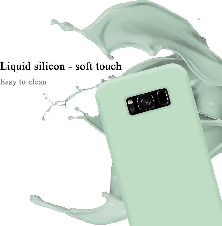 Image du produit Cadorabo TPU Liquid Silicone Case Cover (Samsung Galaxy S8+)
