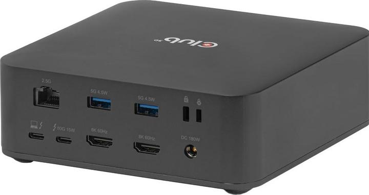 Club 3D Club3D Thunderbolt5 13-in-1 Dockingstation 3 Displays St/Bu (13 Ports)