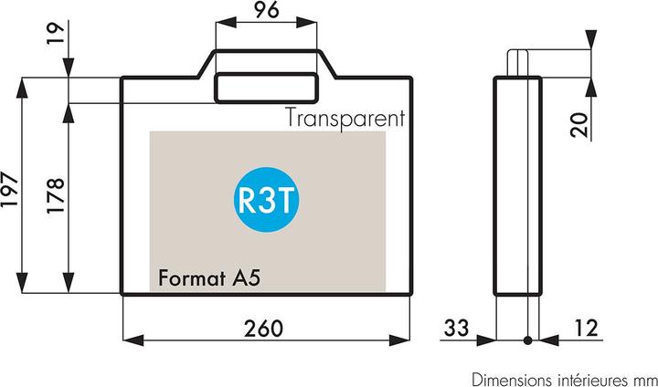 Actual product image RS PRO Cristal Polystyrene Box