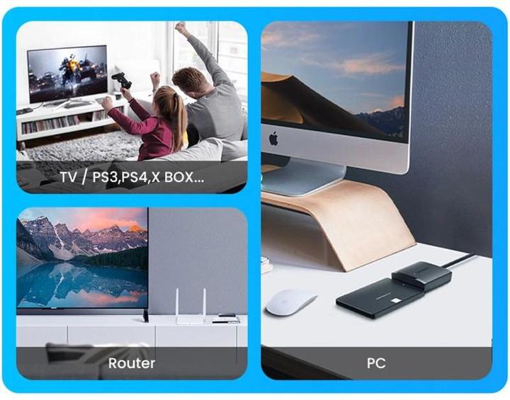 Actual product image Ugreen USB 3.0 auf SATA Converter Adapter 2.5" SATA SSD HDD an USB 3.0