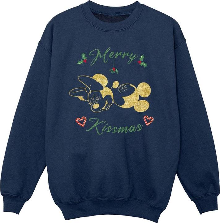 Produktbild Disney Mickey Mouse Merry Kissmas Sweatshirt Mädchen (116)