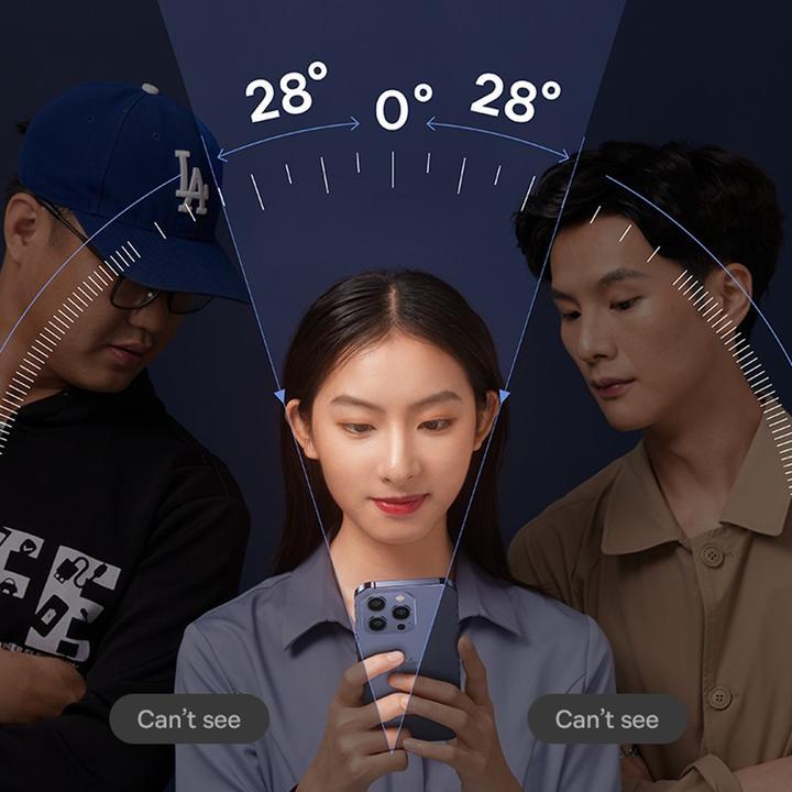 Produktbild Baseus Panzerglas mit Sichtschutz (1 Stk., Apple iPhone 15 Pro)