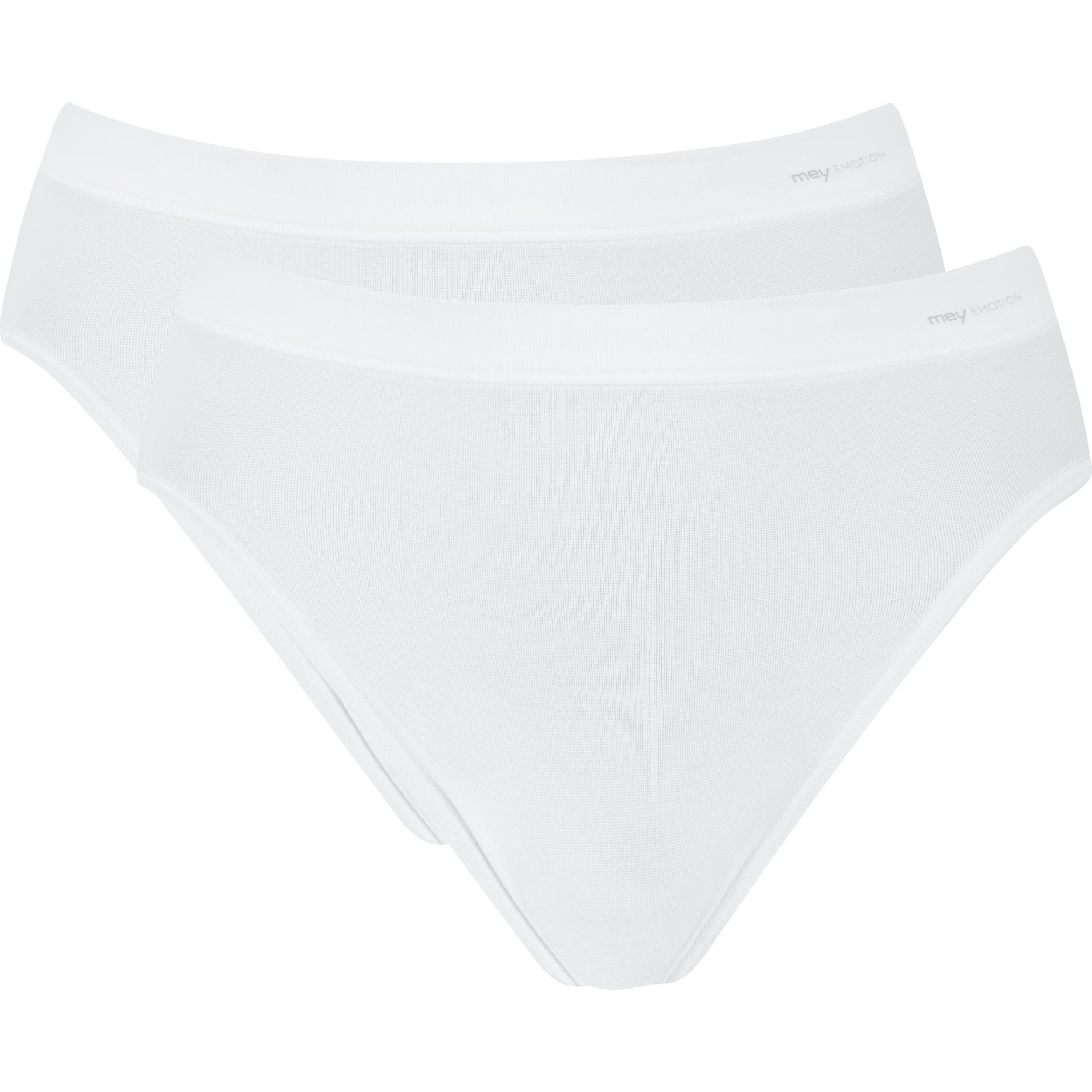 Mey, Damen, Unterhosen, 2er Pack Emotion Jazz Pants, Weiss, (42, 2er Pack)