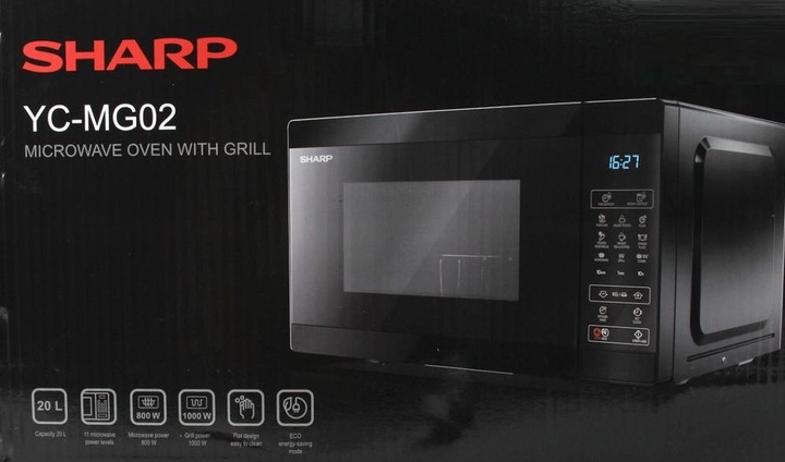 Immagine prodotto Sharp YC-MG02E-B (20 l)