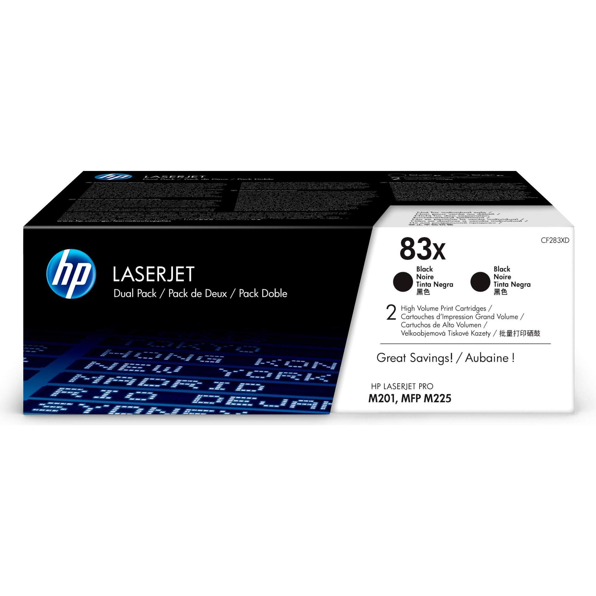 HP, Toner, 83x (BK)