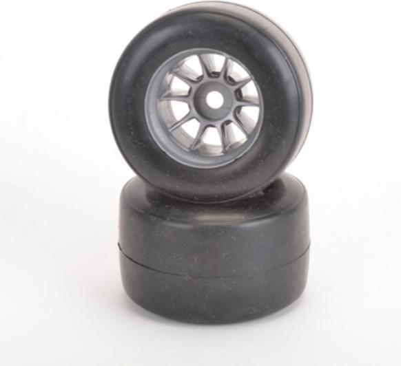 Actual product image Schumacher Shimizu F1 Rear Tyre Soft - Pre-Glued - pr