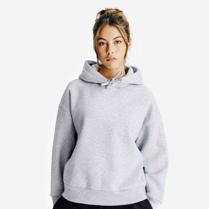 Decathlon Hoodie Damen Elementals mit Kapuze Baumwollmischung (XS)
