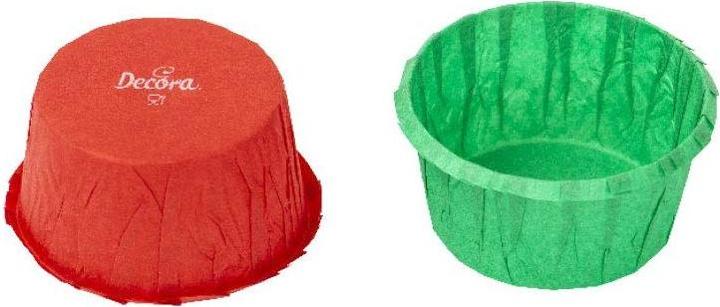 Produktbild Decora Zerknitterte Muffinförmchen (5.50 cm)