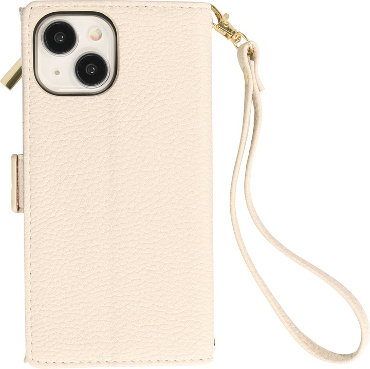 Actual product image PhoneLook Flip wallet cover made from vegan leather with wallet case and magnetic fastener (Apple iPhone 15)