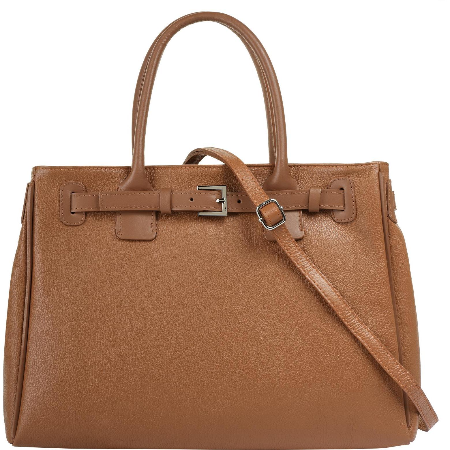 Cluty, Handtasche, Handtasche, Braun