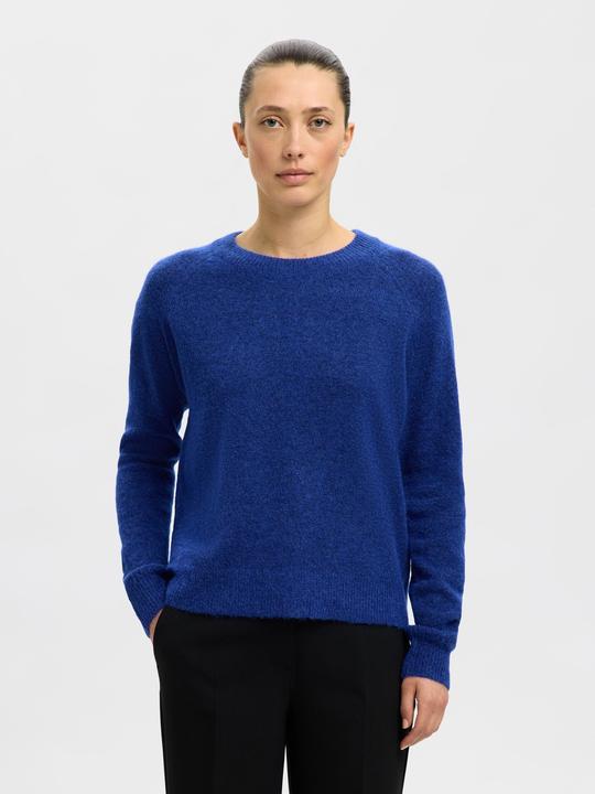 Actual product image Selected Femme Slflulu Ls Knit O-Neck Noos (M)