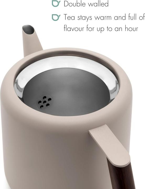 Produktbild Bredemeijer Teekanne Design Boston 1,1l beige braun 111018 (1.10 l)