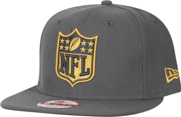 Produktbild New Era 9Fifty Snapback Cap - NFL Shield Graphit / Gold (One Size)