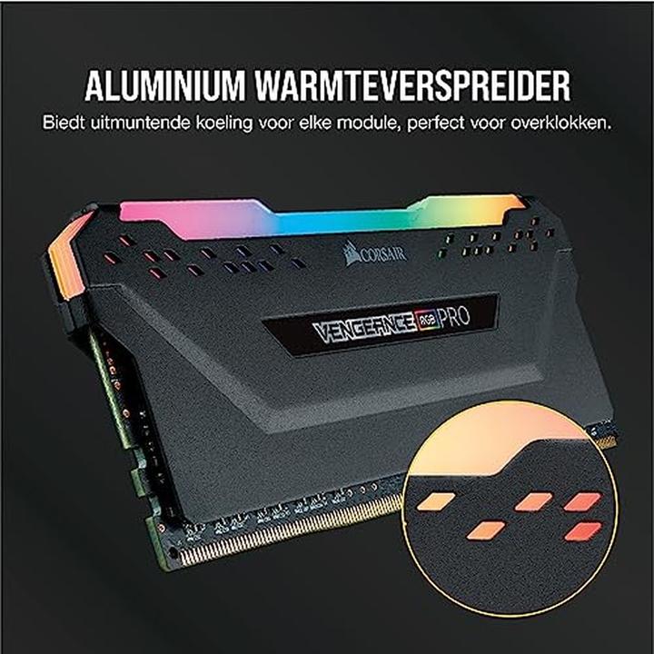 Productafbeelding Corsair Vengeance RGB Pro (2 x 8GB, 3200 MHz, DDR4 RAM, DIMM 288 pin)