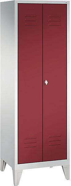 RAL 3003 Ruby red, RAL 7035 Light grey