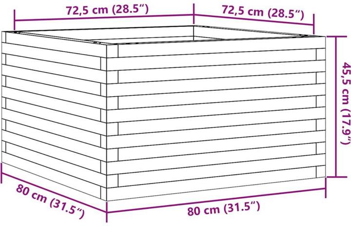 Produktbild vidaXL Pflanzgefäss