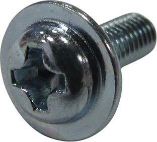 Actual product image RND Components Screw with washer, Integrated washer, Phillips, PH2, M3, 6mm, Pack of 100 (100 Screws per piece)