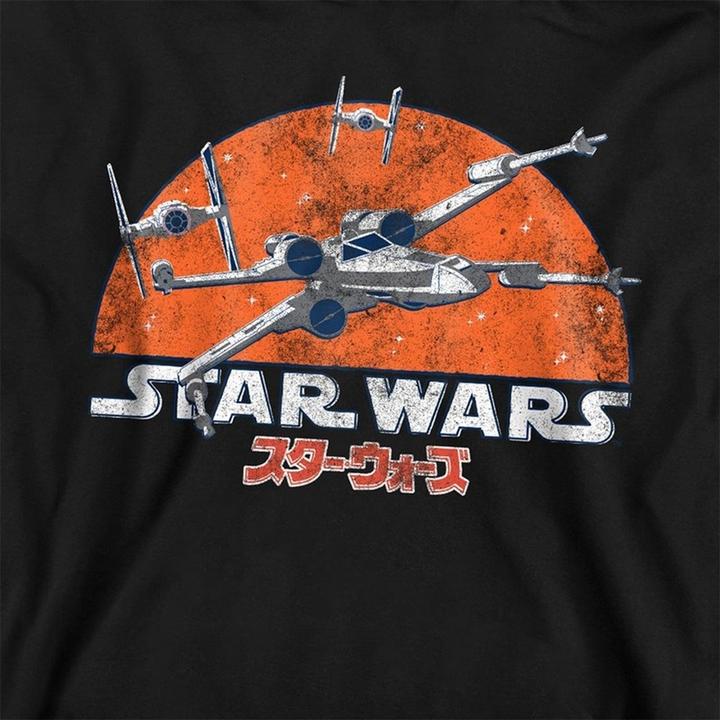 Produktbild Star Wars Xwing And Tie Fighter Flight Kapuzenpullover (128)