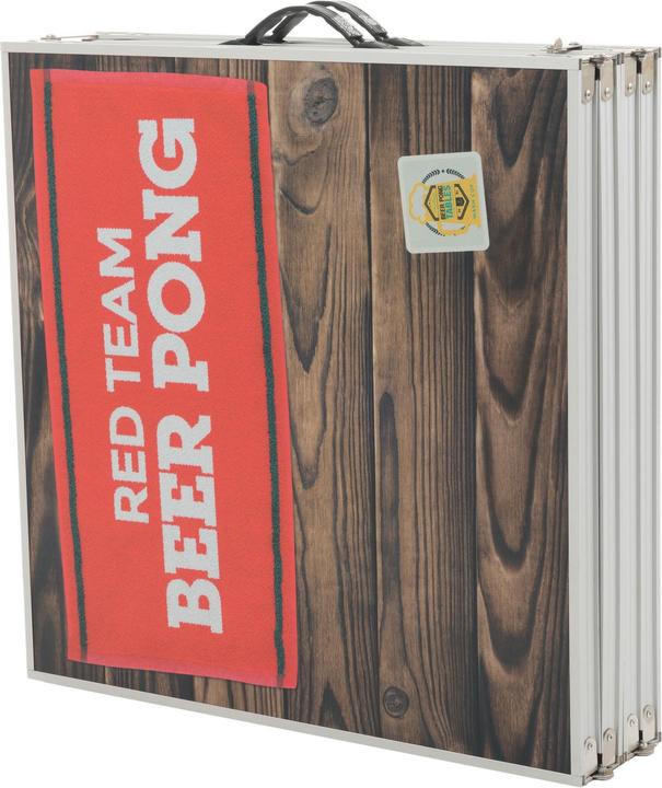 Immagine prodotto Mahoo Tavolo da Beer Pong stampato con marche di birra (Italiano, Tedesco, Francese, Inglese)