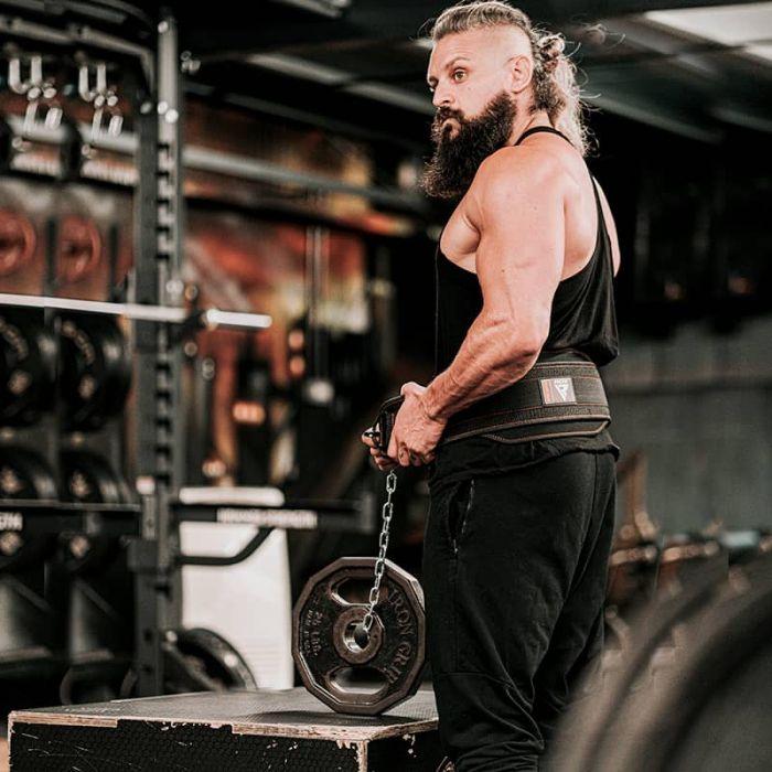 Actual product image Rdx Pro Dipping Belt 2 Layer Black (One size)