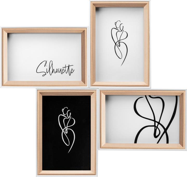 Immagine prodotto Walther Cornice in legno Silhouette (10 x 15 cm)