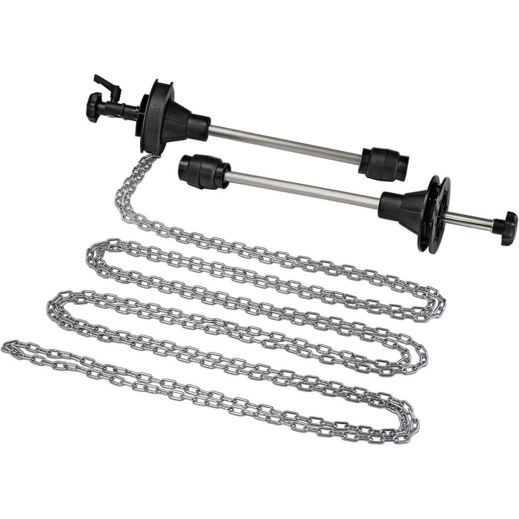 Hama, Toilettenpapierhalter, Hintergrund-Einsteckachsen