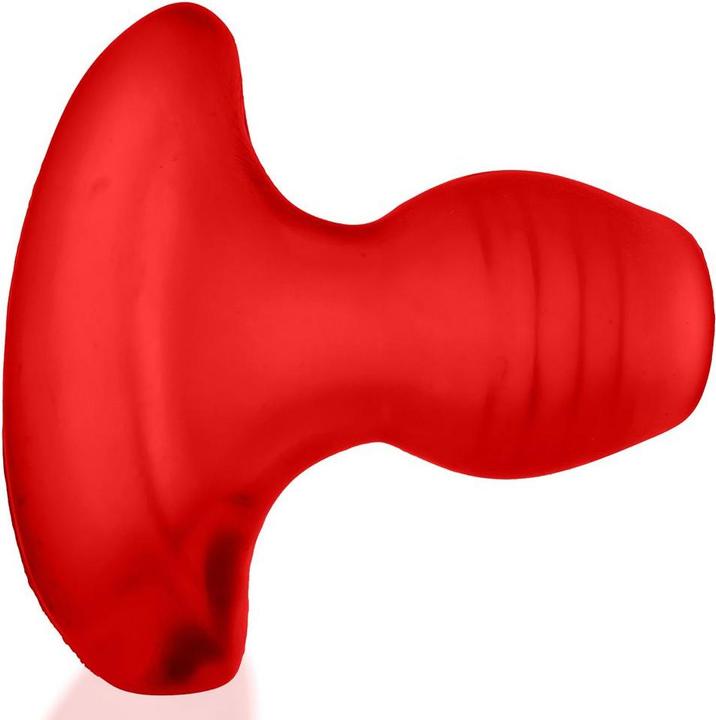 Produktbild Oxballs Glowhole-2 Hollow Buttplug with Led Insert Red Morph Large