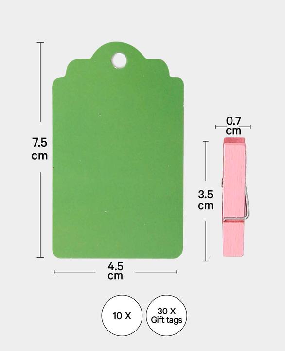 Actual product image I Am Creative Gift tag (40x)