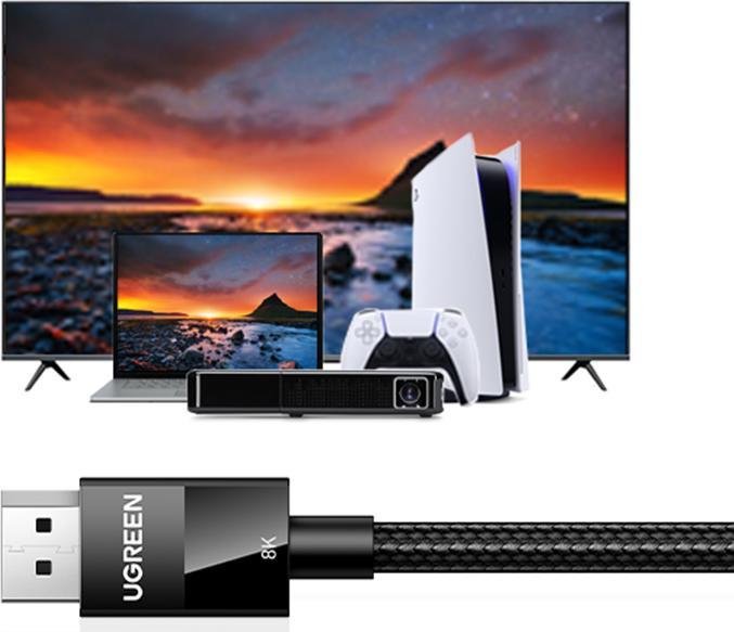 Produktbild Ugreen 80390 (1 m, DisplayPort, 1.4)