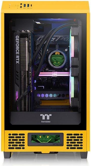 Produktbild Thermaltake TT 41129 - LCD panel extension The Tower 200 Bumblebee