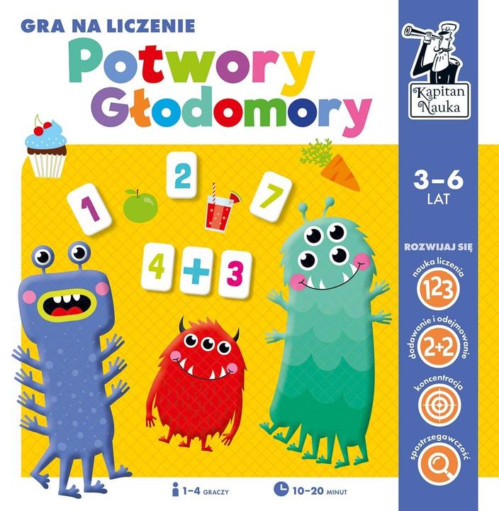 Produktbild Zählspiel Monsters Hungry 3-6 Jahre GR0538