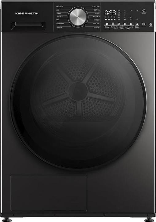 Kibernetik CET507 Wäschetrockner 9kg Titan (9 kg, Right)