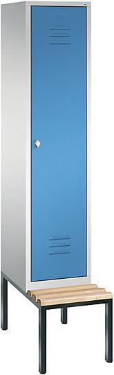 C+P Armadio CLASSICO con panca sottostante (42 cm, 209 cm)