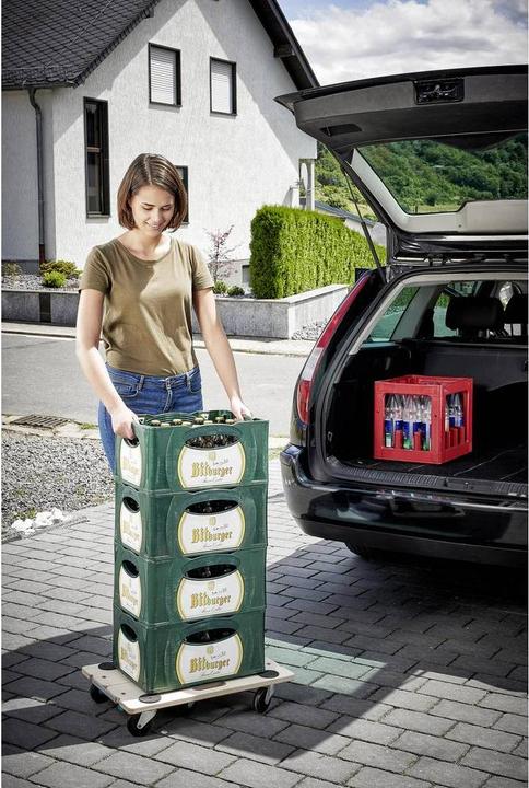 Produktbild wolfcraft 1 Möbelroller FT 300, teilbar (250 kg)