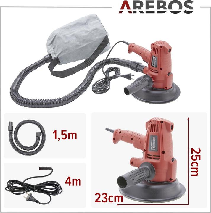 Produktbild Arebos Deckenschleifer (Wand- & Deckenschleifer, 710 W)