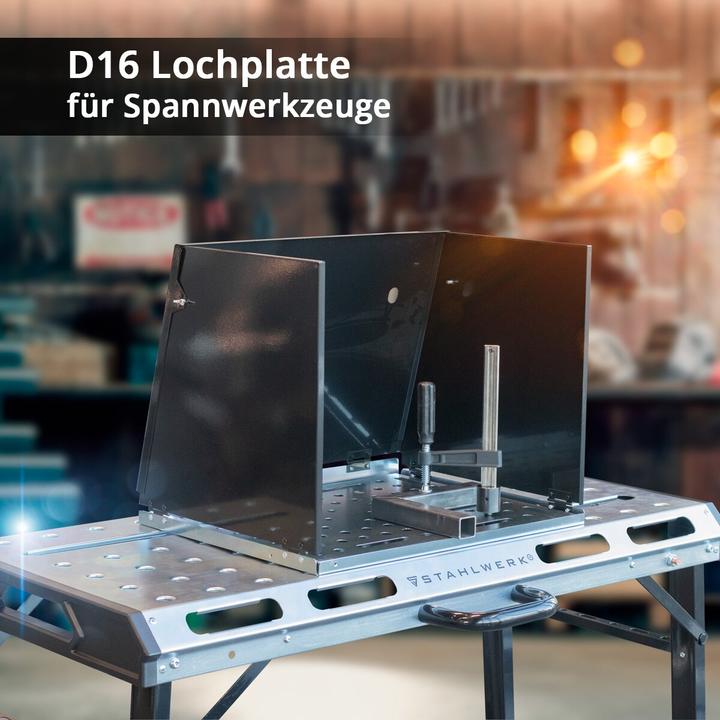 Produktbild Stahlwerk Schweisstisch-Aufsatz SA-500 ST 500 x 400 mm mobile Schweisskabine