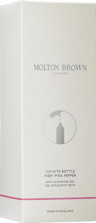 Immagine prodotto Molton Brown Gel da bagno e doccia in bottiglia infinita al pepe rosa fiammeggiante