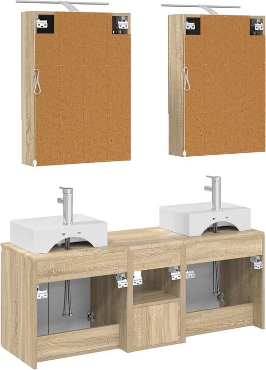 Produktbild vidaXL Modernes Badezimmer-Set
