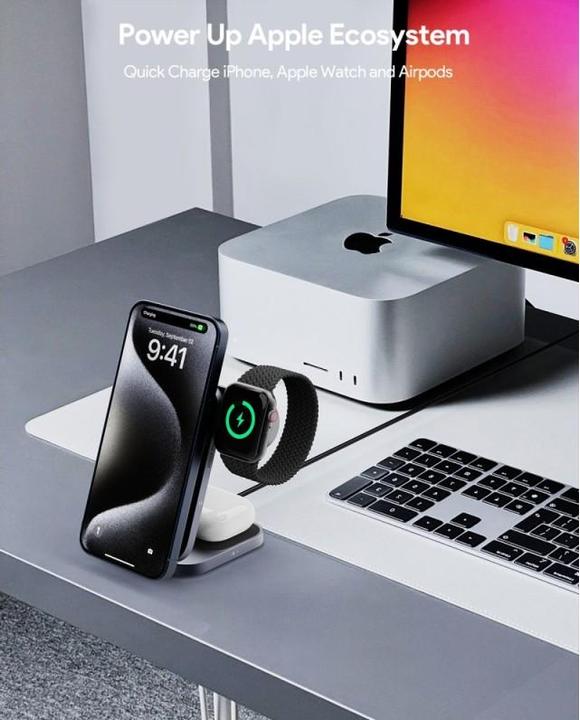 Productafbeelding Aukey MagFusion Z 3in1 (15 W)